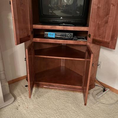 Corner Entertainment Armoir