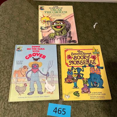 Lot of Sesame Street Books