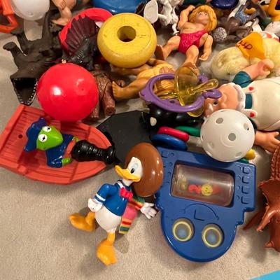 Lot of toy parts and stuff!