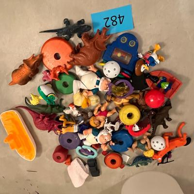 Lot of toy parts and stuff!