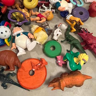 Lot of toy parts and stuff!