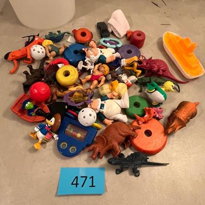 Lot of toy parts and stuff!