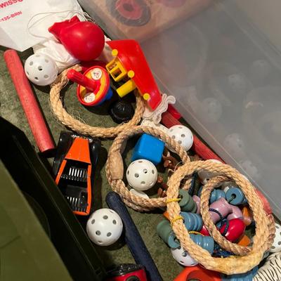 Tub of Misc Toys.