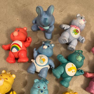 Care Bears Plastic Figures Lot #1