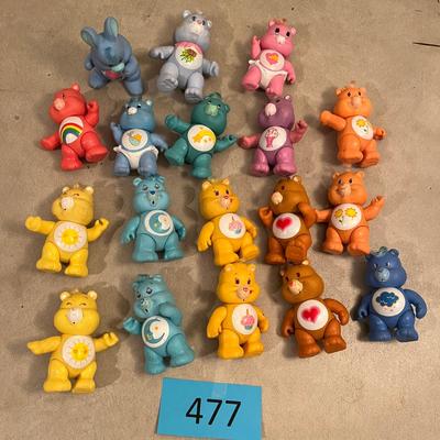 Care Bears Plastic Figures Lot #1