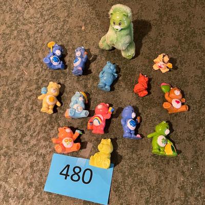 Care Bears Plastic figures