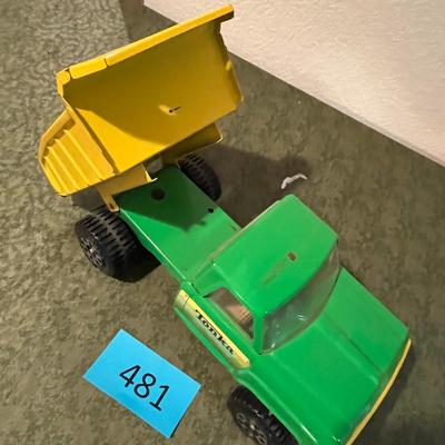 Tonka Green & Yellow Dump Truck