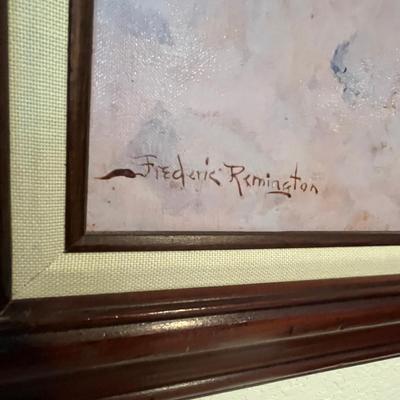Remington Western Print