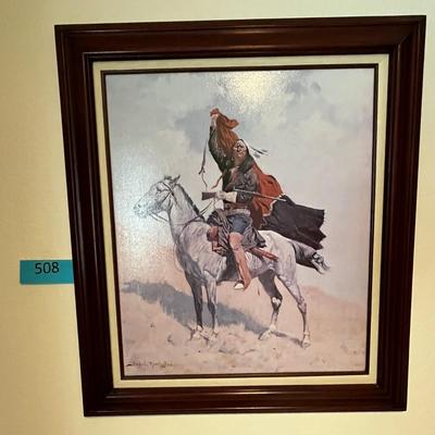 Remington Western Print