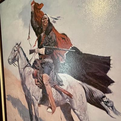 Remington Western Print