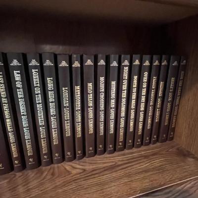 Complete Louis L'Amour Leatherbound Book Set