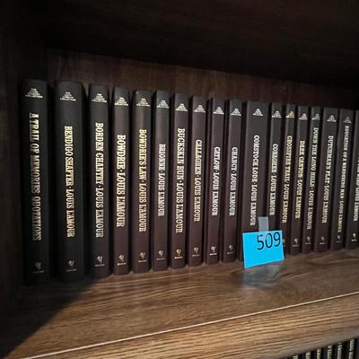 Complete Louis L'Amour Leatherbound Book Set