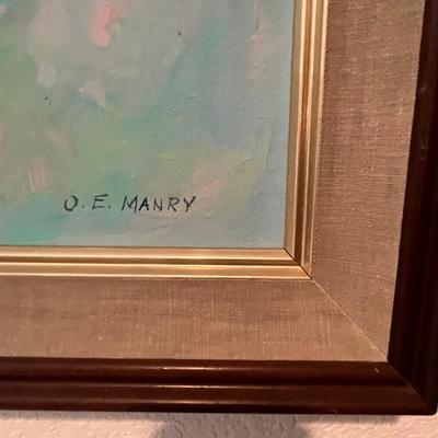 O.E. Manry Native American Painting
