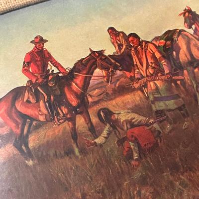 Lot of 2 Western Prints