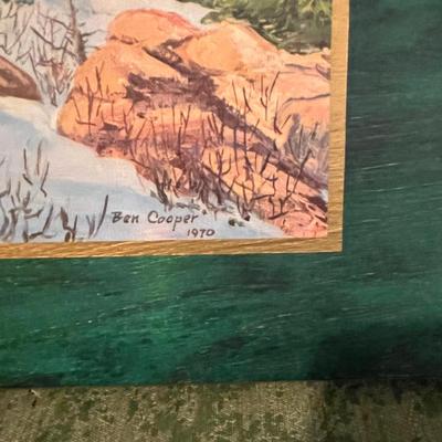 Western Mountain man print.