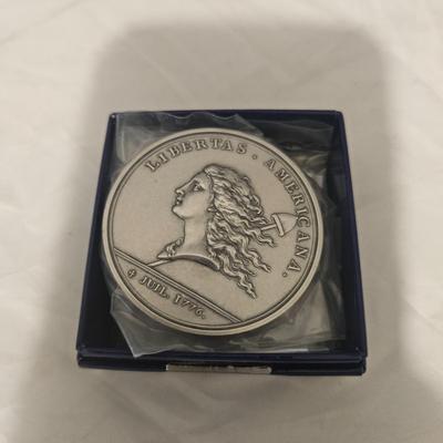Libertas Americana Juil 1776 medal