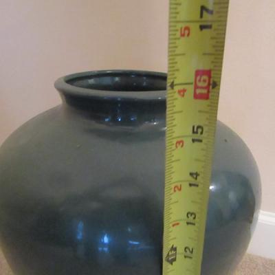 Glazed Ceramic Vase- Approx 16