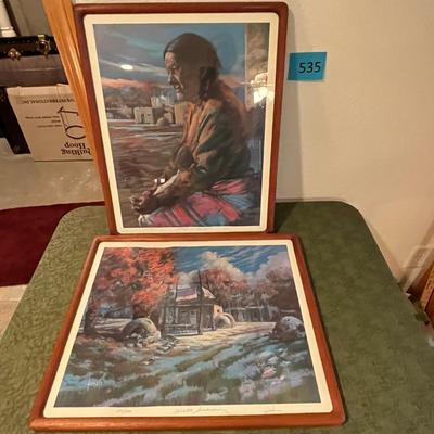 Two Large Prints