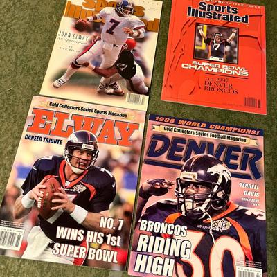 Magazines on Broncos & Elway