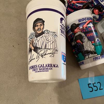 Rockies Baseball Tumblers