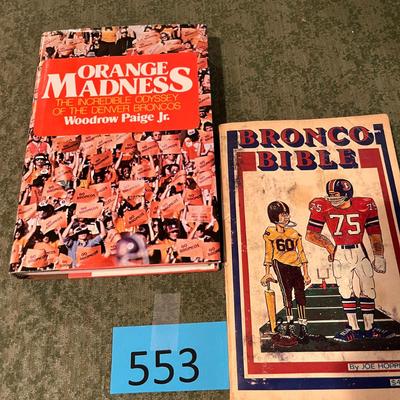 BRONCOS Books 1970s
