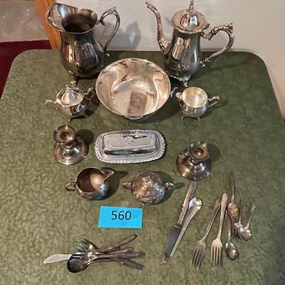Lot of Silver Plate items