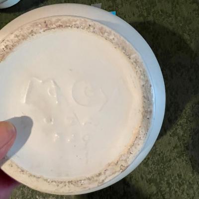 White Matte Pottery