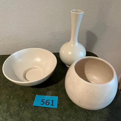 White Matte Pottery