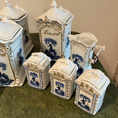 German / Bavaria SPICE Canister Set Very vintage