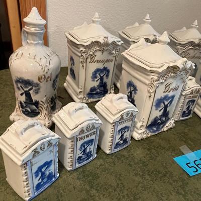 German / Bavaria SPICE Canister Set Very vintage