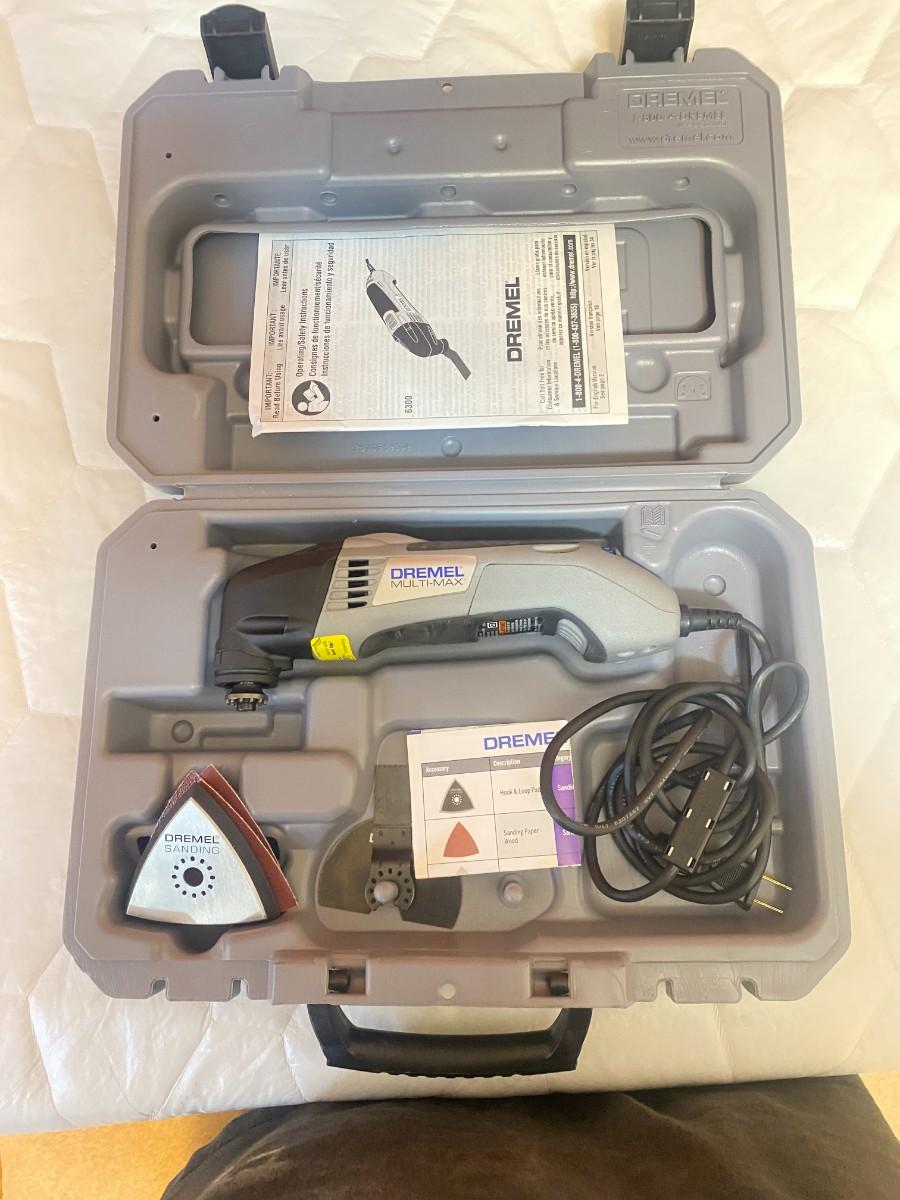 Dremel MultiMax Mod 6300 Power Sanding Tool in Case