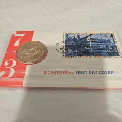 Bicentennial first day cover