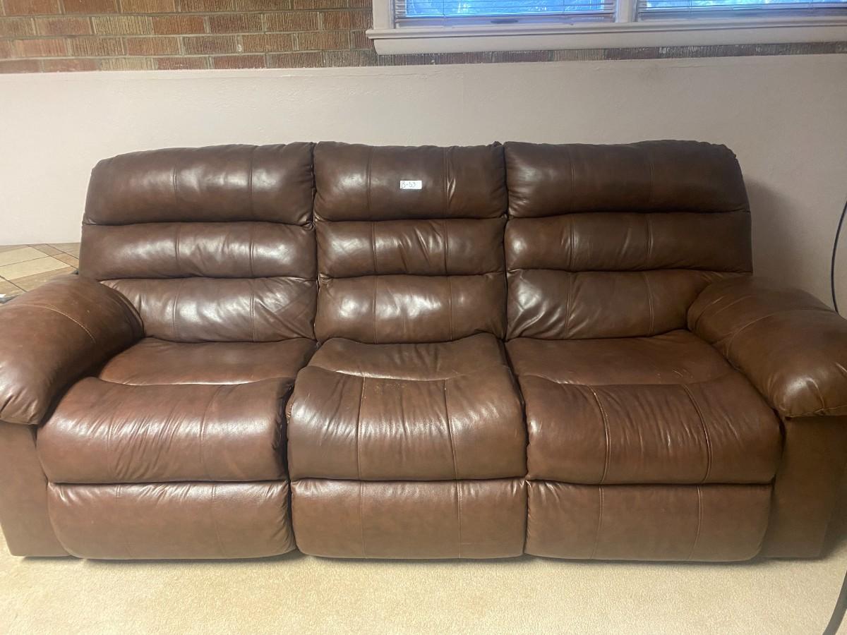 Ethan Allen Double Recliner Sofa