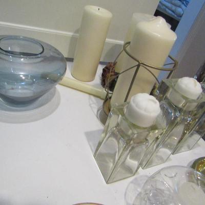 Collection of Candles and Accessories