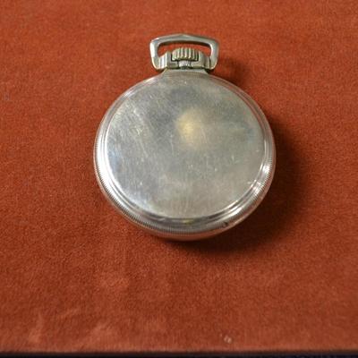 LOT 383. ANTIQUE HAMILTON POCKET WATCH