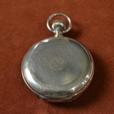 LOT 384 ANTIQUE WM BOND & SON SERIAL # 60119  14K GOLD CASE