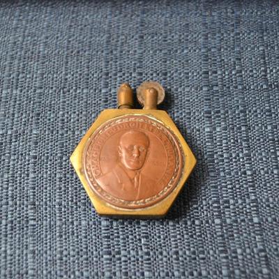 LOT 389. VINTAGE COPPER LIGHTER