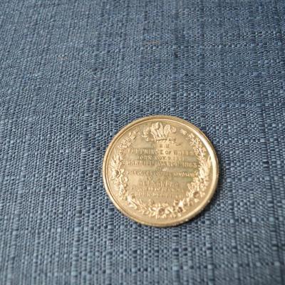 LOT 363.  1865 THE PRINCE OF WALES AND PRINCESS ALEXANDRA MEDAL