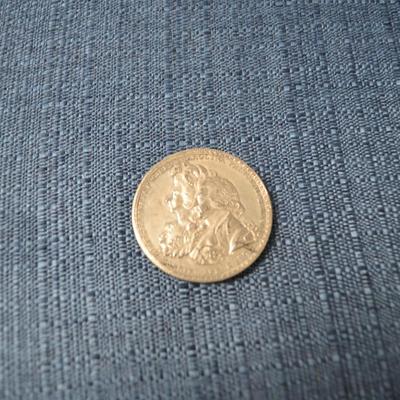 LOT 366 GEORGE PRINCE OF WALES & CAROLINA PRINCESS OF BRUNSWICK 1879 MEDAL/COIN