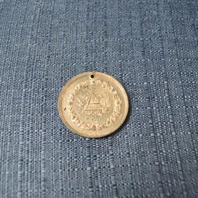 LOT 367 GEORGIUS  IV  DG REX CROWNED JULY 19, 1821 MEDAL/COIN