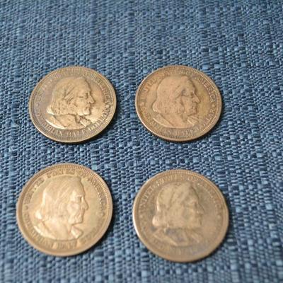 LOT 371 COLUMBIAN EXPOSITION COINS