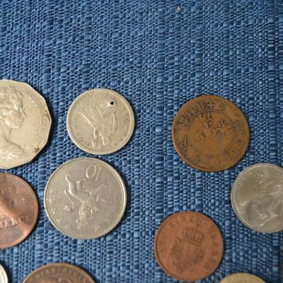 LOT 374. VARIETY OF COINS