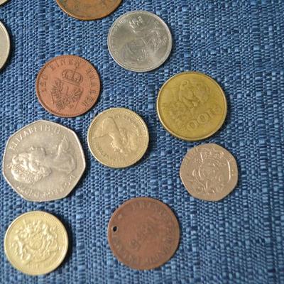 LOT 374. VARIETY OF COINS