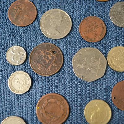 LOT 374. VARIETY OF COINS