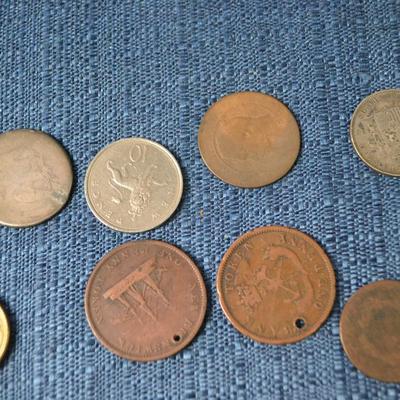 LOT 375. VARIETY OF COINS