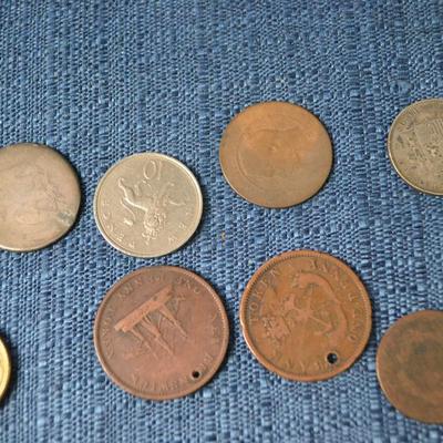 LOT 375. VARIETY OF COINS