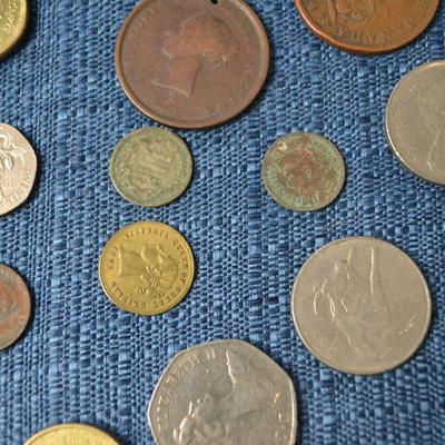 LOT 375. VARIETY OF COINS