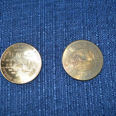 LOT 379. HAWAII TOKENS/COIN