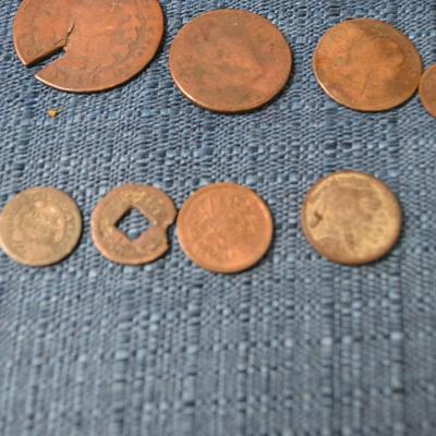 LOT 403. VARIETY OF COINS