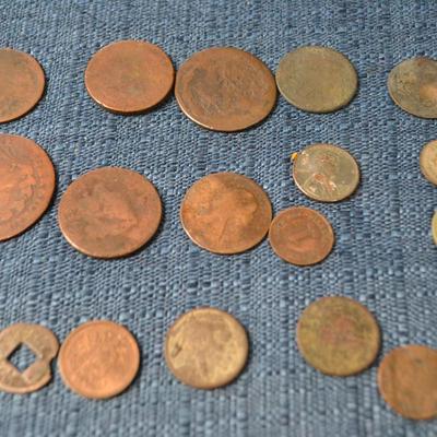 LOT 403. VARIETY OF COINS